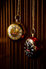 Load image into Gallery viewer, Dream Time "Gold" - Crimson Clock Tin - Black Tea with Orange Peel & Apricot