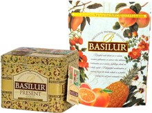 Load image into Gallery viewer, Gold Present - Black Tea with Jasmine & Coconut Flakes