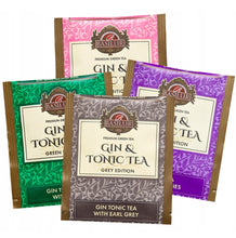 Load image into Gallery viewer, Gin&Tonic (non-alcoholic) Teabooks - Assorted Teabags in Metal Tin