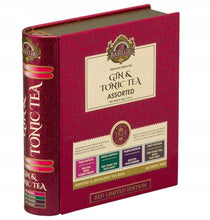 Load image into Gallery viewer, Gin&Tonic (non-alcoholic) Teabooks - Assorted Teabags in Metal Tin
