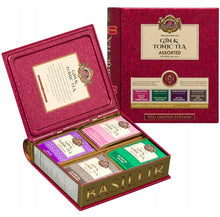 Load image into Gallery viewer, Gin&Tonic (non-alcoholic) Teabooks - Assorted Teabags in Metal Tin