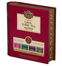 Load image into Gallery viewer, Gin&Tonic (non-alcoholic) Teabooks - Assorted Teabags in Metal Tin