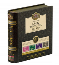 Load image into Gallery viewer, Gin&Tonic (non-alcoholic) Teabooks - Assorted Teabags in Metal Tin