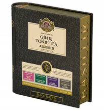 Load image into Gallery viewer, Gin&Tonic (non-alcoholic) Teabooks - Assorted Teabags in Metal Tin