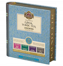 Load image into Gallery viewer, Gin&Tonic (non-alcoholic) Teabooks - Assorted Teabags in Metal Tin