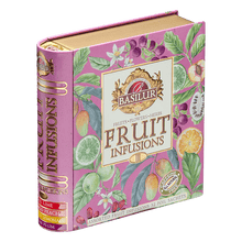 Load image into Gallery viewer, Fruit Infusions Metal Teabook - Assorted Teabags - Lemonade