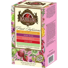 Load image into Gallery viewer, Fruit Infusions Metal Teabook - Assorted Teabags - Lemonade