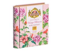 Load image into Gallery viewer, Mini Metal Teabook - Rose Fantasy