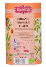 Load image into Gallery viewer, Brew La La Tea - Organic Turmeric Peach (Caffeine-Free)