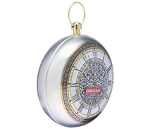 Load image into Gallery viewer, Dream Time "Silver" - Crimson Clock Tin - Green Tea with Pineapple, Mango, Wild Rose and Jasmine