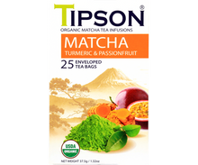 Load image into Gallery viewer, Organic Matcha With Turmeric & Passionfruit