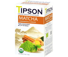 Load image into Gallery viewer, Organic Matcha With Cinnamon & Ginger