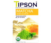 Load image into Gallery viewer, Organic Matcha With Honey & Lemon