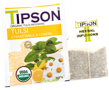 Load image into Gallery viewer, Organic Tulsi With Moringa, Camomile & Lemon