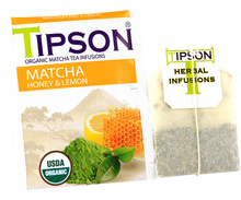 Load image into Gallery viewer, Organic Matcha With Honey & Lemon