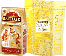 Load image into Gallery viewer, Vintage Style - "Merry Christmas" - Black Tea with Apple "Vanilla & Ginger"