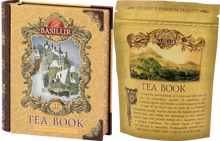 Load image into Gallery viewer, Large Teabook - "Volume 2" - Golden Brown - Black Tea with  Papaya "Cinnamon & Vanilla"