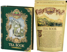 Load image into Gallery viewer, Large Teabook - "Volume 3" - Green - Green Tea with Cranberries & Strawberries