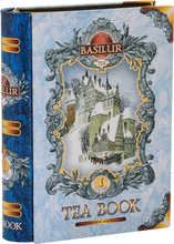 Load image into Gallery viewer, Large Teabook - "Volume 1" - Light Blue - Black Tea with Jasmine Buds "Roasted Almond"