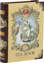 Load image into Gallery viewer, Large Teabook - "Volume 2" - Golden Brown - Black Tea with  Papaya "Cinnamon & Vanilla"