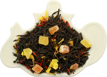 Load image into Gallery viewer, Large Teabook - "Volume 2" - Golden Brown - Black Tea with  Papaya "Cinnamon & Vanilla"