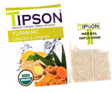 Load image into Gallery viewer, Organic Turmeric With Ginger & Lemon
