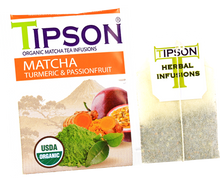 Load image into Gallery viewer, Organic Matcha With Turmeric & Passionfruit