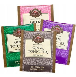 Gin&Tonic Teabooks - Assorted Teabags in Metal Tin