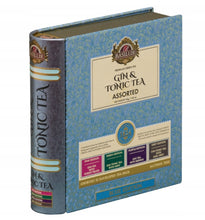 Load image into Gallery viewer, Gin&amp;Tonic Teabooks - Assorted Teabags in Metal Tin