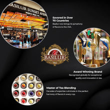 Load image into Gallery viewer, Basilur &quot;Gift of Love&quot; - Mini Treats Collection - Black Tea &quot;Candied Chestnuts &amp; Chocolate&quot; (no sugar, no sweeteners)
