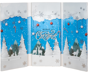 Advent Calendar - White / Blue