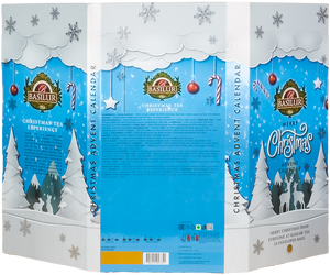 Advent Calendar - White / Blue