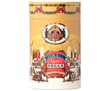Load image into Gallery viewer, Carton Canister - Winter Night&#39;s Dream - &quot;Golden Hour&quot; - Black Tea &quot;Coffee, Cinnamon &amp; Honey&quot;