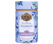 Load image into Gallery viewer, Floral Harmony - Lavender Berry Green Tea