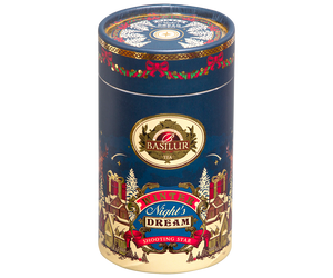 Carton Canister - Winter Night's Dream - "Shooting Star" - Black Tea "Apple & Orange"