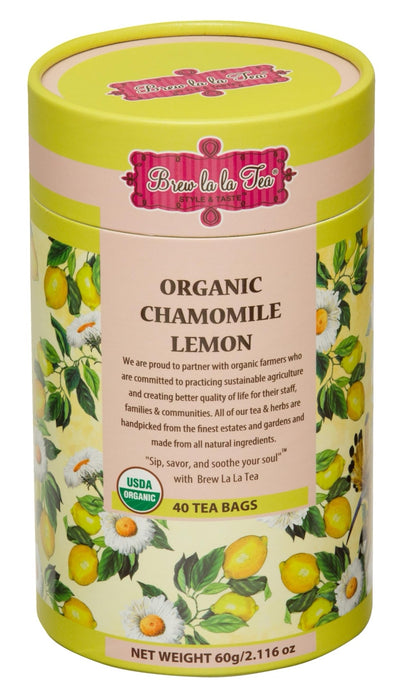 30% OFF at checkout (for a limited time) Brew La La Tea - Organic Chamomile Lemon