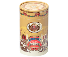 Load image into Gallery viewer, Carton Canister - Winter Night&#39;s Dream - &quot;Golden Hour&quot; - Black Tea &quot;Coffee, Cinnamon &amp; Honey&quot;