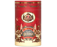 Load image into Gallery viewer, Carton Canister - Winter Night&#39;s Dream - &quot;Midnight Magic&quot; - Premium English Breakfast Tea