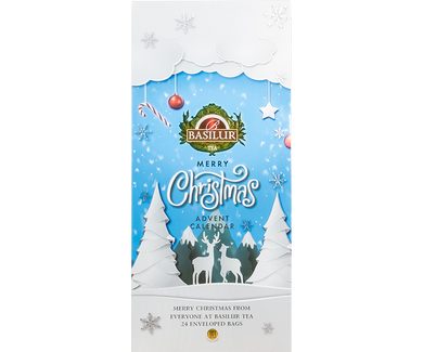 Advent Calendar - White / Blue