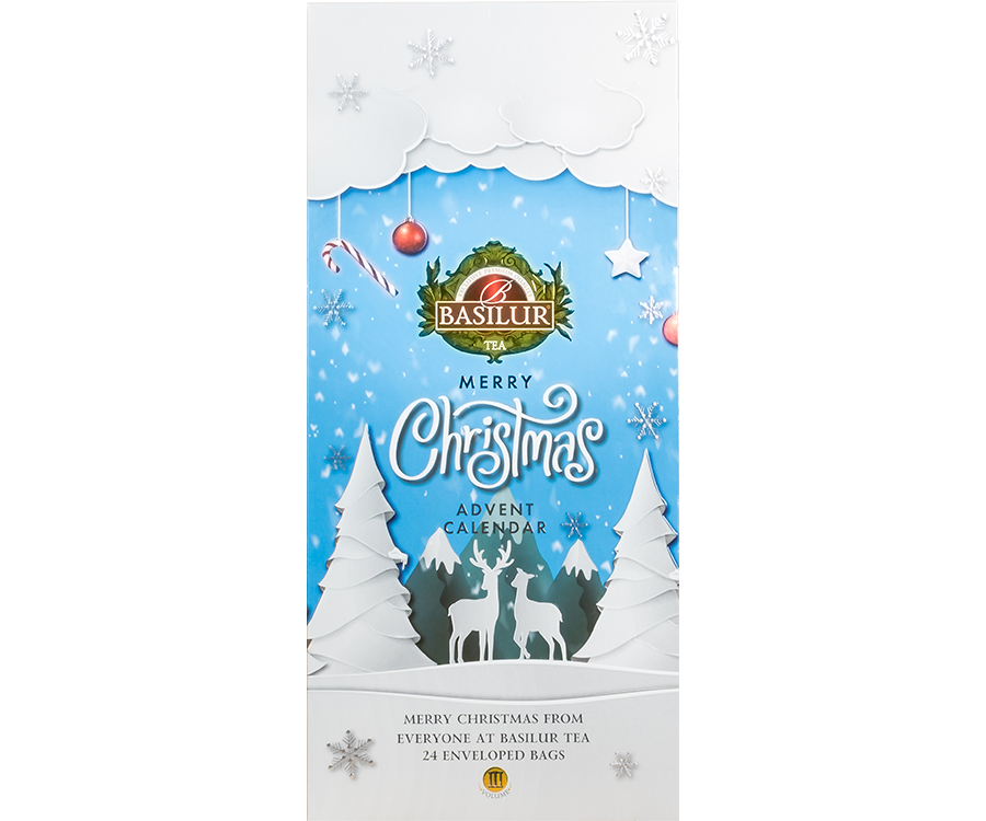Advent Calendar - White / Blue