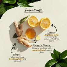 Load image into Gallery viewer, Organsia - Lemon, Ginger &amp; Manuka Honey
