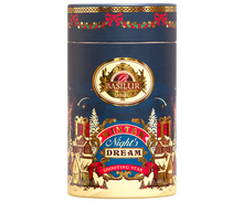 Load image into Gallery viewer, Carton Canister - Winter Night&#39;s Dream - &quot;Shooting Star&quot; - Black Tea &quot;Apple &amp; Orange&quot;