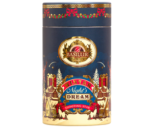 Carton Canister - Winter Night's Dream - "Shooting Star" - Black Tea "Apple & Orange"