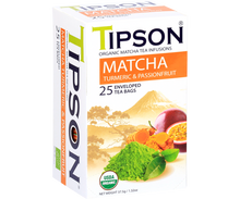Load image into Gallery viewer, Organic Matcha With Turmeric &amp; Passionfruit