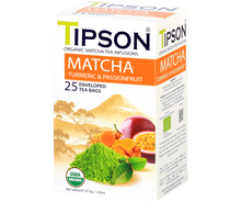 Load image into Gallery viewer, Organic Matcha With Turmeric &amp; Passionfruit
