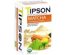 Load image into Gallery viewer, Organic Matcha With Cinnamon &amp; Ginger