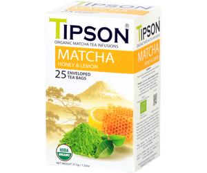 Organic Matcha With Honey & Lemon