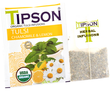 Load image into Gallery viewer, Organic Tulsi With Camomile &amp; Lemon