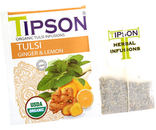 Load image into Gallery viewer, Organic Tulsi With Ginger &amp; Lemon