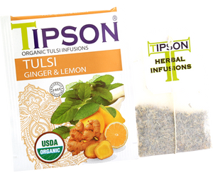 Organic Tulsi With Ginger & Lemon